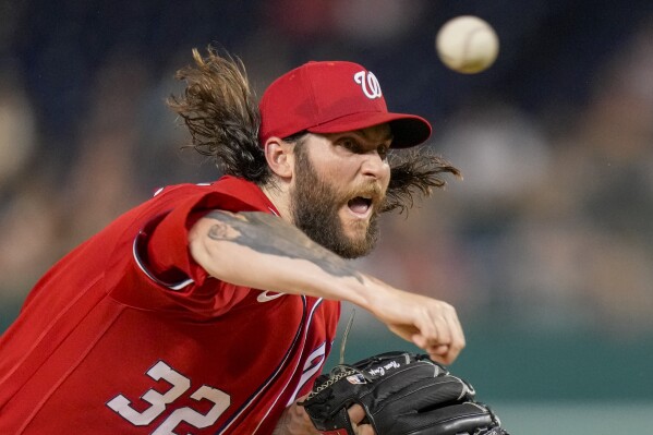 Red sale nationals jersey